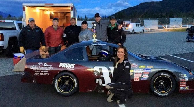 Tonya Klayum Continuing Family Legacy in Baby Grands at Alaska Raceway Park