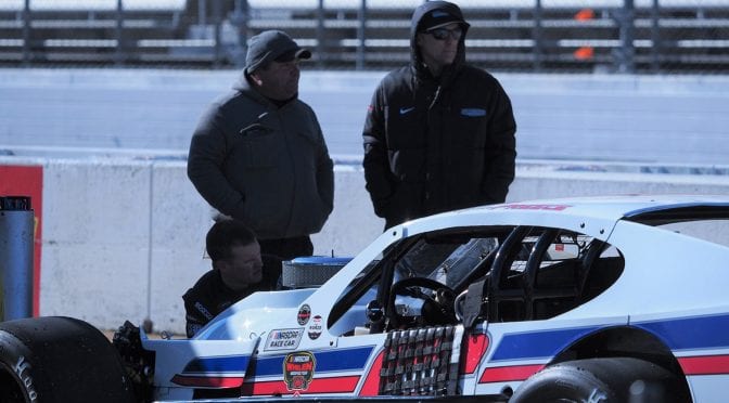 Ryan Preece, Kevin Harvick Test Modifieds At Martinsville Speedway