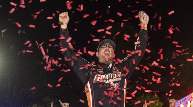 Woody Pitkat Outlasts Competition To Score Wall Stadium Win