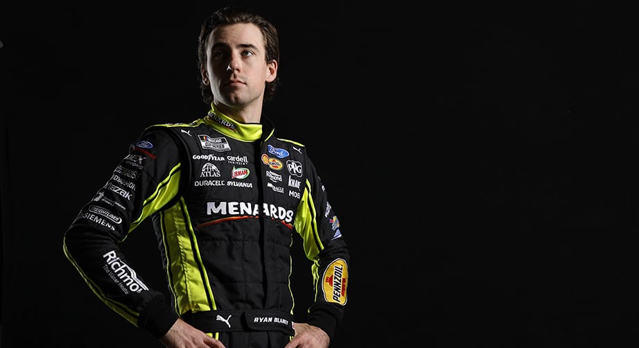 CHARLOTTE, NORTH CAROLINA - JANUARY 19: NASCAR driver Ryan Blaney poses for a photo during the 2021 NASCAR Production Days at FOX Sports Studios on January 19, 2021 in Charlotte, North Carolina. (Photo by Jared C. Tilton/Getty Images) | Getty Images