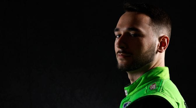 Featured Image for Anthony Alfredo welcomes DUDE Nation to Front Row Motorsports