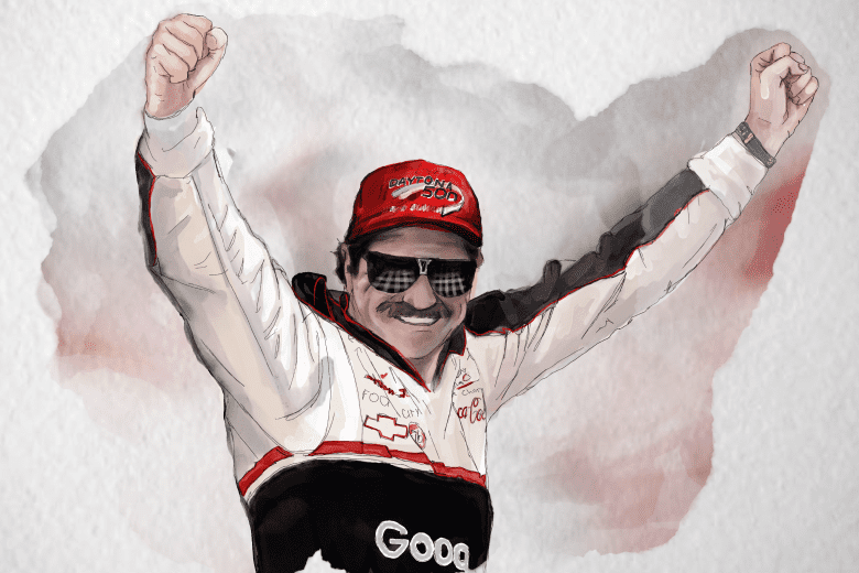 Dale Earnhardt Watercolor