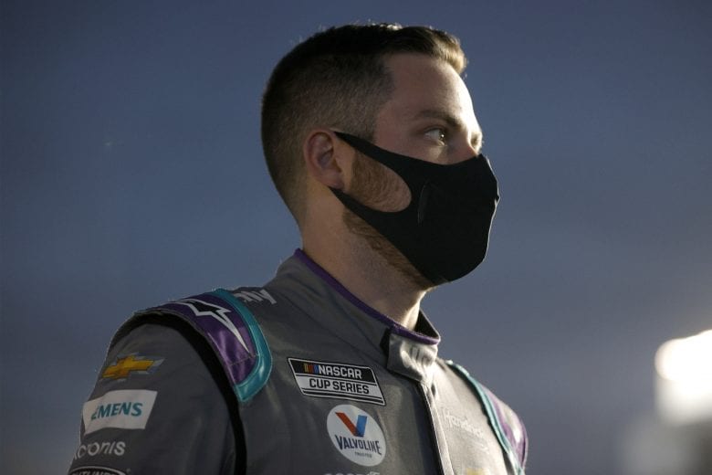 DAYTONA BEACH, FLORIDA - FEBRUARY 09: Alex Bowman, driver of the #48 Ally Chevrolet, waits on the grid prior to the NASCAR Cup Series Busch Clash at Daytona at Daytona International Speedway on February 09, 2021 in Daytona Beach, Florida. (Photo by Chris Graythen/Getty Images) | Getty Images