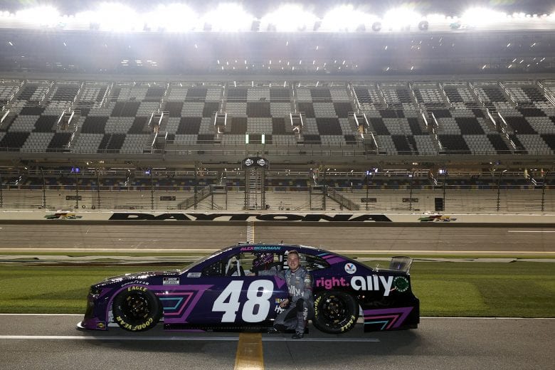 DAYTONA BEACH, FLORIDA - FEBRUARY 10: Alex Bowman, driver of the #48 Ally Chevrolet, poses on the grid during qualifying for the NASCAR Cup Series 63rd Annual Daytona 500 at Daytona International Speedway on February 10, 2021 in Daytona Beach, Florida. (Photo by Jared C. Tilton/Getty Images) | Getty Images