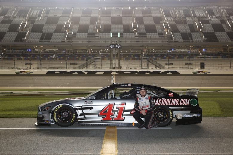 DAYTONA BEACH, FLORIDA - FEBRUARY 10: Cole Custer, driver of the #41 HaasTooling.com Ford, poses for photos during qualifying for the NASCAR Cup Series 63rd Annual Daytona 500 at Daytona International Speedway on February 10, 2021 in Daytona Beach, Florida. (Photo by Jared C. Tilton/Getty Images) | Getty Images