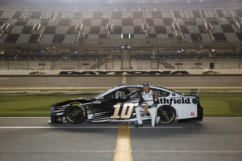 DAYTONA BEACH, FLORIDA - FEBRUARY 10: Aric Almirola, driver of the #10 Smithfield Ford, poses for photos during qualifying for the NASCAR Cup Series 63rd Annual Daytona 500 at Daytona International Speedway on February 10, 2021 in Daytona Beach, Florida. (Photo by Jared C. Tilton/Getty Images) | Getty Images