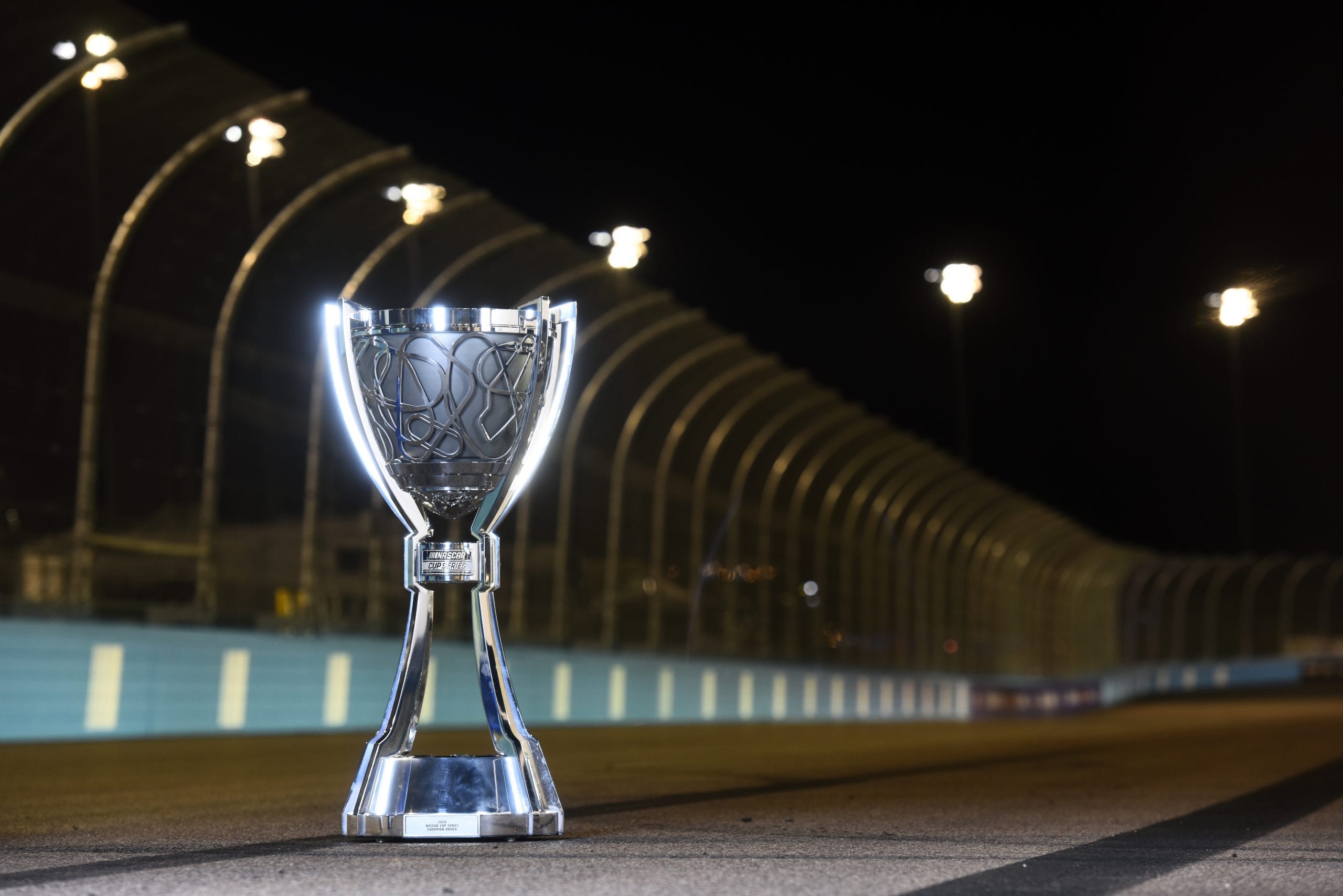 AVONDALE, ARIZONA - NOVEMBER 08: A view of the Bill France trophy following the NASCAR Cup Series Season Finale 500 and the 2020 NASCAR Cup Series Championship at Phoenix Raceway on November 08, 2020 in Avondale, Arizona. (Photo by Jared C. Tilton/Getty Images) | Getty Images