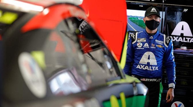 Featured image for Front-row status: Daytona 500 cars for Bowman, Byron get passing marks
