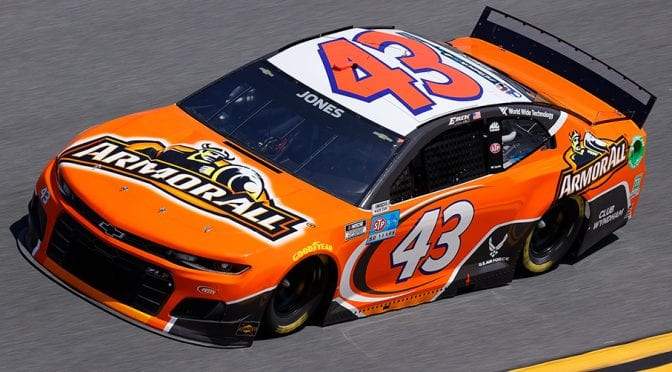 Featured Image for Nos. 19, 43 join rear-starters; RPM entry penalized for Daytona Road Course