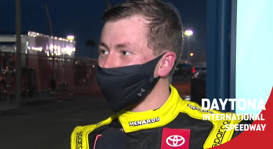 Brandon Jones explains view of dayending wreck at Daytona NASCAR