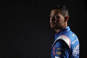 CHARLOTTE, NORTH CAROLINA - JANUARY 20: NASCAR driver Kyle Larson poses for a photo during the 2021 NASCAR Production Days at FOX Sports Studios on January 20, 2021 in Charlotte, North Carolina. (Photo by Jared C. Tilton/Getty Images) | Getty Images