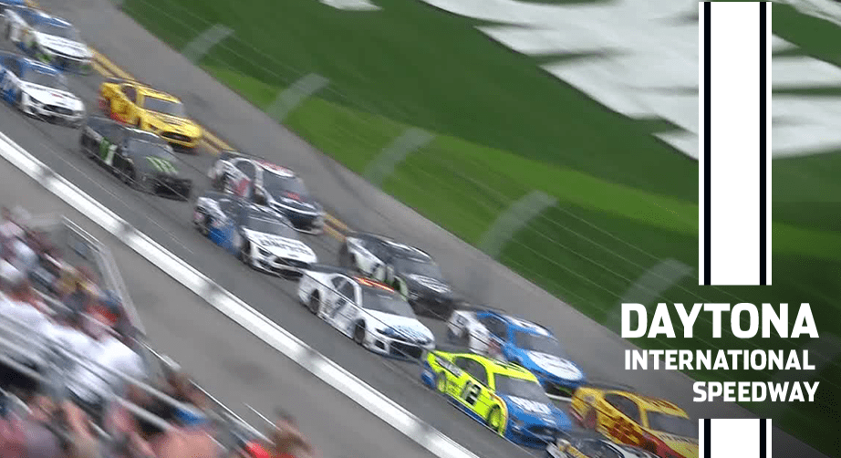 Alex Bowman leads the field to green in the 63rd Daytona 500