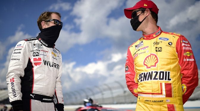Featured image for Logano not worried about lingering Keselowski drama from Daytona 500: ‘We will fix it’