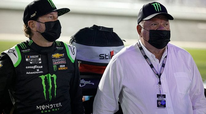 Featured image for Chip Ganassi fined, suspended for one race after COVID-19 violation at Daytona