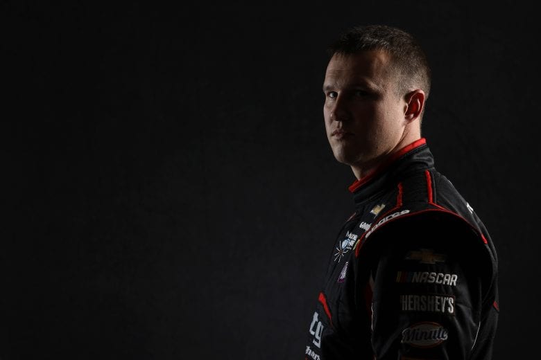 CHARLOTTE, NORTH CAROLINA - JANUARY 19: NASCAR driver Ryan Preece poses for a photo during the 2021 NASCAR Production Days at FOX Sports Studios on January 19, 2021 in Charlotte, North Carolina. (Photo by Jared C. Tilton/Getty Images) | Getty Images