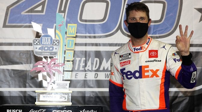 Featured image for Hamlin has another chance to make history Sunday at Miami