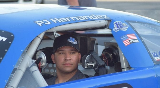 PJ Hernandez Chasing Dreams at Irwindale Speedway, and Helping Others Along the Way