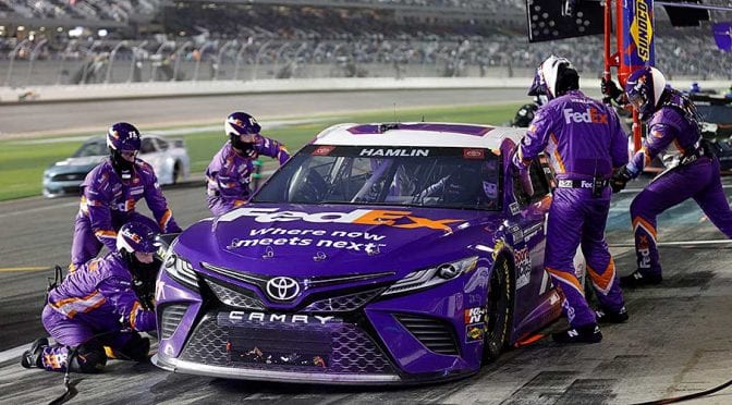 Featured image for Josh Shipplett, tire carrier for JGR No. 11 team, cleared for Sunday’s race at Miami