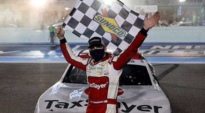 Featured Image for Myatt Snider snags first Xfinity Series win in double overtime at Miami