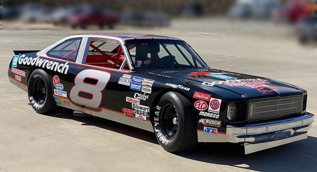Dale Jr. takes restored Nova for a drive, gets set for Darlington pace-lap duty