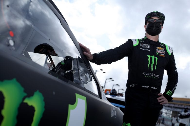 HOMESTEAD, FLORIDA - FEBRUARY 28: Kurt Busch, driver of the #1 Monster Energy Chevrolet, waits on the grid prior to the NASCAR Cup Series Dixie Vodka 400 at Homestead-Miami Speedway on February 28, 2021 in Homestead, Florida. (Photo by Sean Gardner/Getty Images) | Getty Images