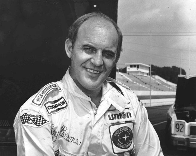 1977:  Benny Parsons won four races and finished third in NASCAR Winston Cup points.  (Photo by ISC Archives/CQ-Roll Call Group via Getty Images)