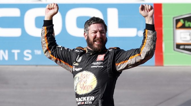 Featured Image for Martin Truex Jr. pulls off first NASCAR Cup Series win at Phoenix Raceway