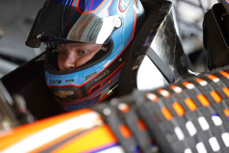 DAYTONA BEACH, FLORIDA - FEBRUARY 10: Erik Jones, driver of the #43 Armor All Chevrolet, sits in his car in the garage area during practice for the NASCAR Cup Series 63rd Annual Daytona 500 at Daytona International Speedway on February 10, 2021 in Daytona Beach, Florida. (Photo by Chris Graythen/Getty Images) | Getty Images