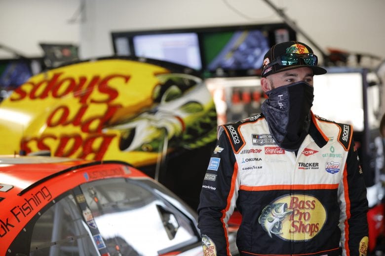 DAYTONA BEACH, FLORIDA - FEBRUARY 13: Austin Dillon, driver of the #3 Bass Pro Shops Chevrolet, stands in the garage area during practice for the NASCAR Cup Series 63rd Annual Daytona 500 at Daytona International Speedway on February 13, 2021 in Daytona Beach, Florida. (Photo by Chris Graythen/Getty Images) | Getty Images