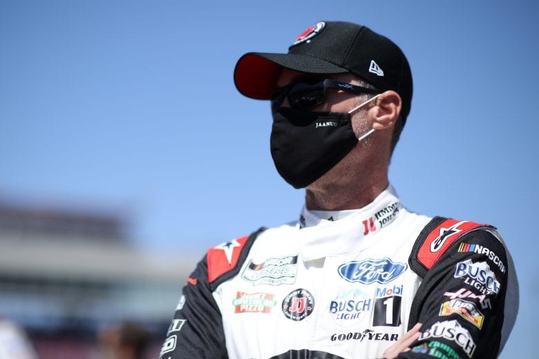 AVONDALE, ARIZONA - MARCH 14: Kevin Harvick, driver of the #4 Jimmy John's Ford, waits on the grid prior to the NASCAR Cup Series Instacart 500 at Phoenix Raceway on March 14, 2021 in Avondale, Arizona. (Photo by Sean Gardner/Getty Images) | Getty Images