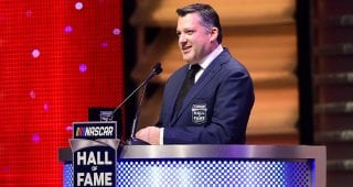 Tony Stewart gets engaged to Leah Pruett