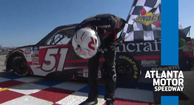 Kyle Busch: 'Great to get back to Victory Lane'