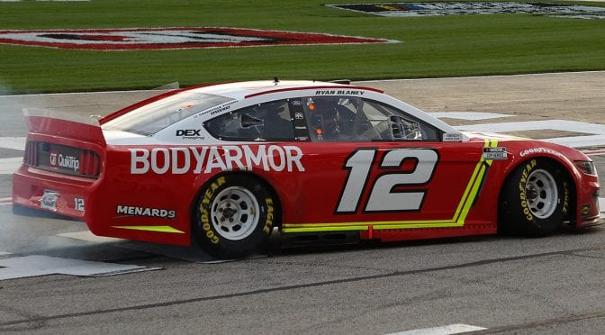 Featured Image for Ryan Blaney Carries Greenville-Pickens, Florence To Victory Lane At Atlanta