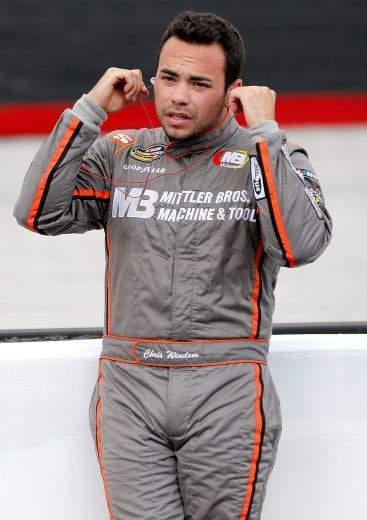 BRISTOL, TN - AUGUST 16:  Chris Windom, driver of the #36 Baldwin Brothers Chevrolet, stands on pit road during qualifying for the NASCAR Camping World Truck Series UNOH 200 at Bristol Motor Speedway on August 16, 2017 in Bristol, Tennessee.  (Photo by Brian Lawdermilk/Getty Images) | Getty Images