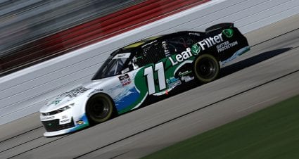 HAMPTON, GEORGIA - MARCH 20: Justin Haley, driver of the #11 LeafFilter Gutter Protection Chevrolet, drives during the NASCAR Xfinity Series EchoPark 250 at Atlanta Motor Speedway on March 20, 2021 in Hampton, Georgia. (Photo by Sean Gardner/Getty Images) | Getty Images