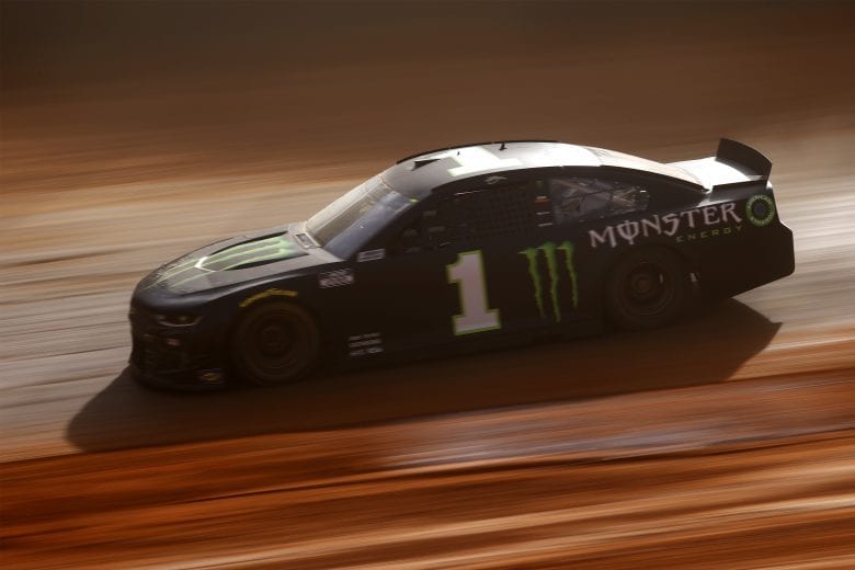 BRISTOL, TENNESSEE - MARCH 26: Kurt Busch, driver of the #1 Monster Energy Chevrolet, drives during practice for the NASCAR Cup Series Food City Dirt Race at Bristol Motor Speedway on March 26, 2021 in Bristol, Tennessee. (Photo by Chris Graythen/Getty Images) | Getty Images