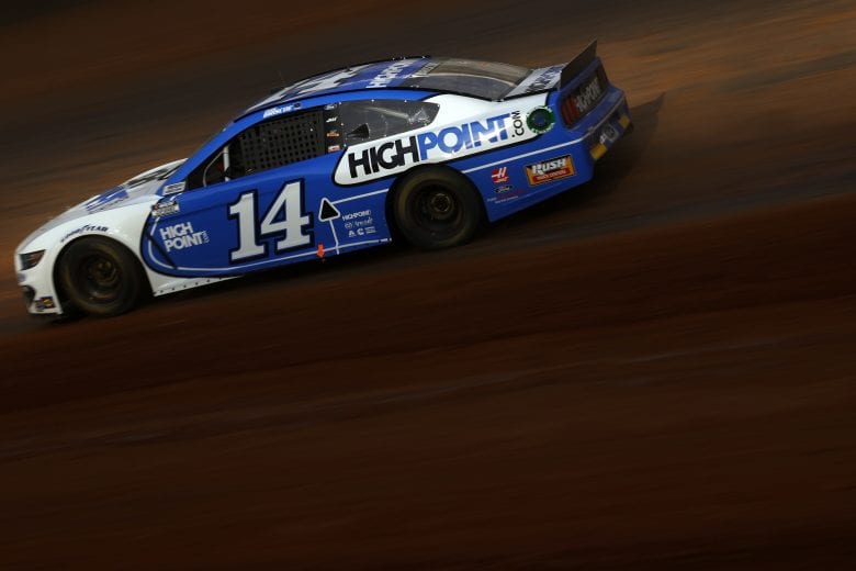 BRISTOL, TENNESSEE - MARCH 26: Chase Briscoe, driver of the #14 HighPoint.com Ford, drives during practice for the NASCAR Cup Series Food City Dirt Race at Bristol Motor Speedway on March 26, 2021 in Bristol, Tennessee. (Photo by Chris Graythen/Getty Images) | Getty Images
