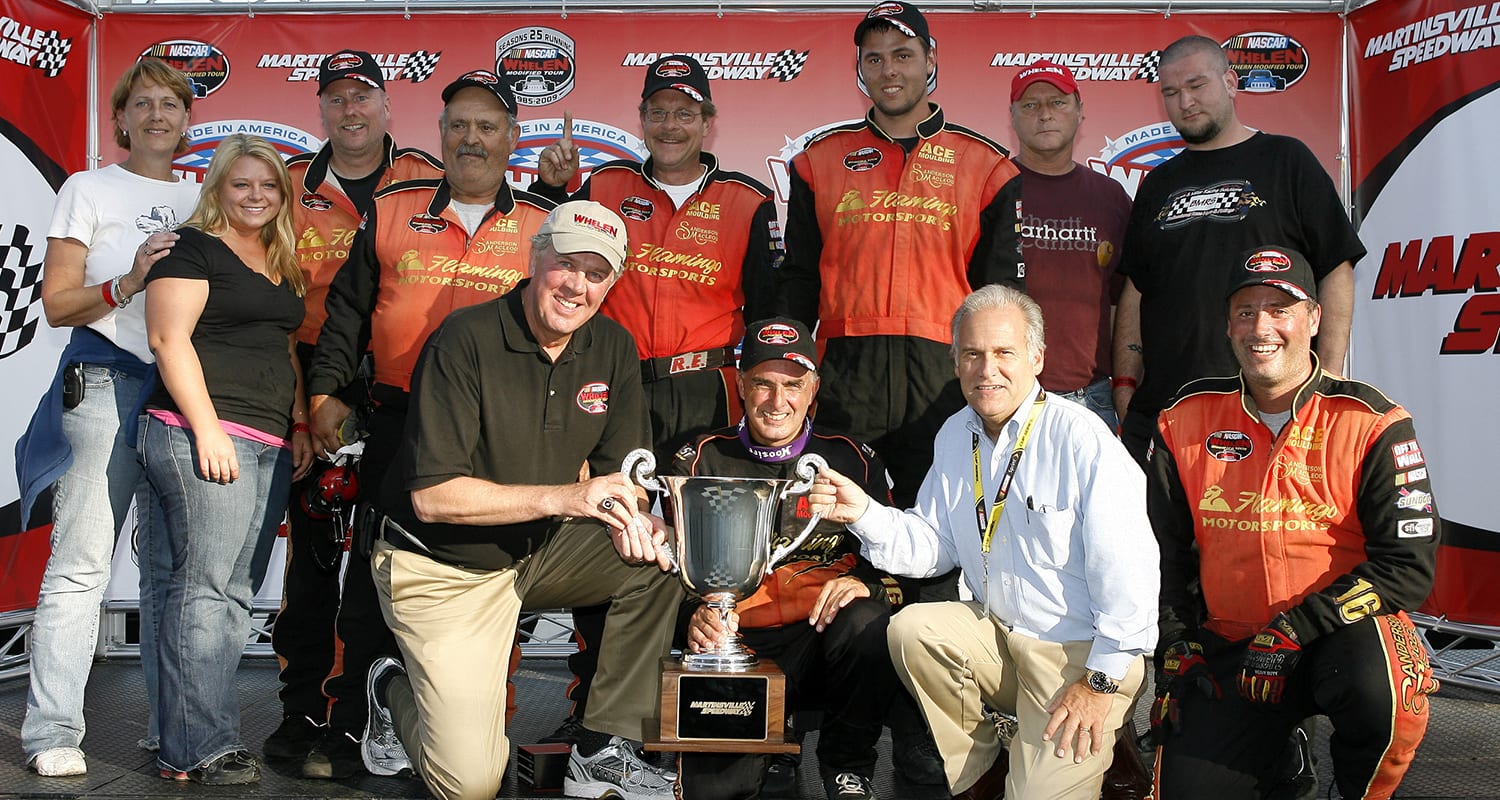 September 27 2009, NASCAR Whelen Modified/Whelen Southern Modified race at Martinsville Speedway.(Tom Whitmore/Getty Images) | Getty Images