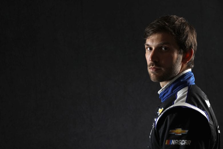CHARLOTTE, NORTH CAROLINA - JANUARY 20: NASCAR driver Daniel Suarez poses for a photo during the 2021 NASCAR Production Days at FOX Sports Studios on January 20, 2021 in Charlotte, North Carolina. (Photo by Jared C. Tilton/Getty Images) | Getty Images