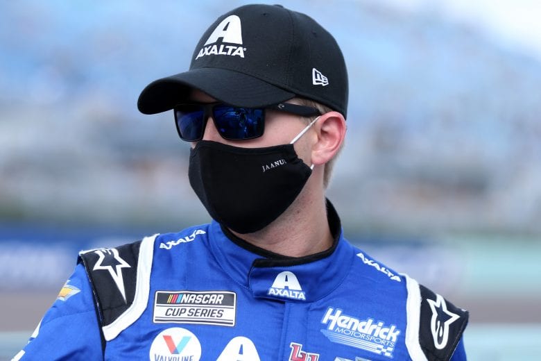 HOMESTEAD, FLORIDA - FEBRUARY 28: William Byron, driver of the #24 Axalta Chevrolet, waits on the grid prior to the NASCAR Cup Series Dixie Vodka 400 at Homestead-Miami Speedway on February 28, 2021 in Homestead, Florida. (Photo by Sean Gardner/Getty Images) | Getty Images