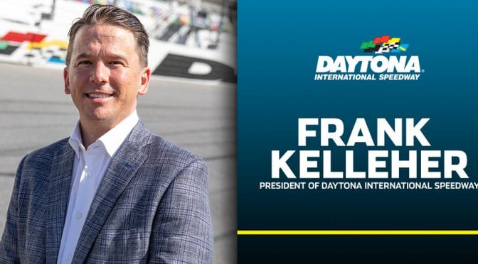 Featured Image for Daytona International Speedway appoints industry veteran Frank Kelleher as track president