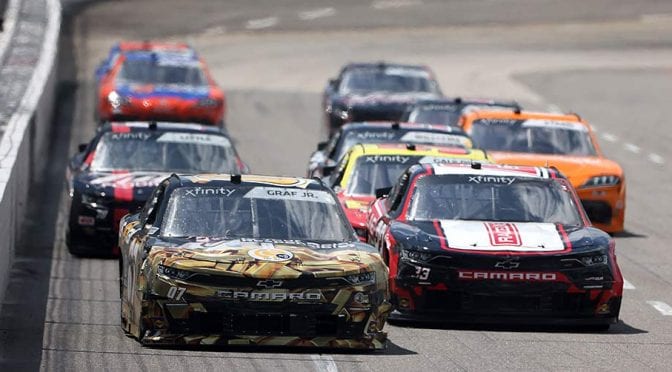 Featured Image for Gray Gaulding, Joe Graf Jr. scuffle after on-track Xfinity tangle at Martinsville