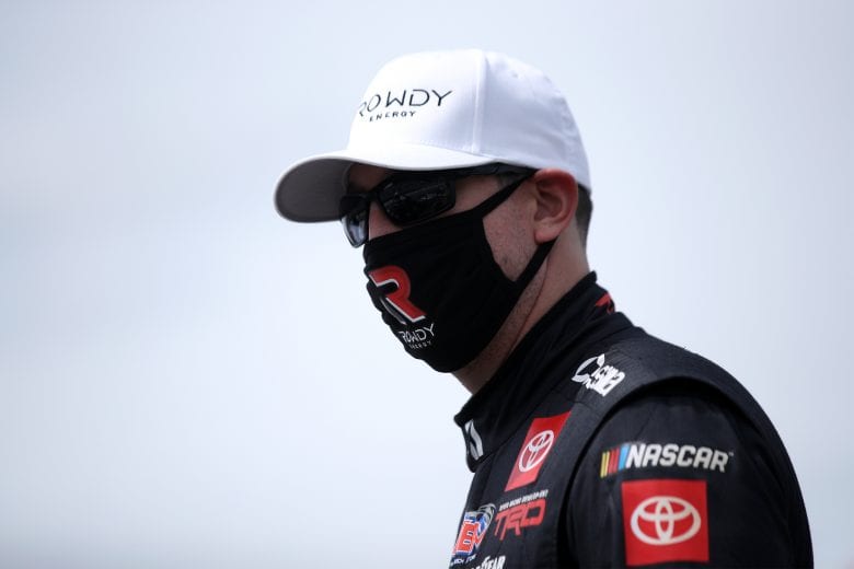 RICHMOND, VIRGINIA - APRIL 17: Kyle Busch, driver of the #51 Cessna Toyota, waits on the grid prior to the NASCAR Camping World Truck Series ToyotaCare 250 at Richmond Raceway on April 17, 2021 in Richmond, Virginia. (Photo by Sean Gardner/Getty Images) | Getty Images