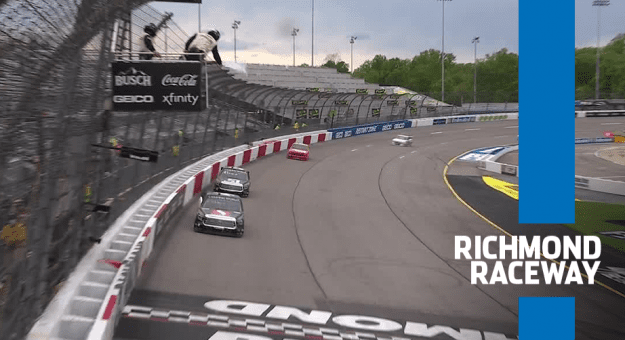 John Hunter Nemechek holds off his boss to win at Richmond