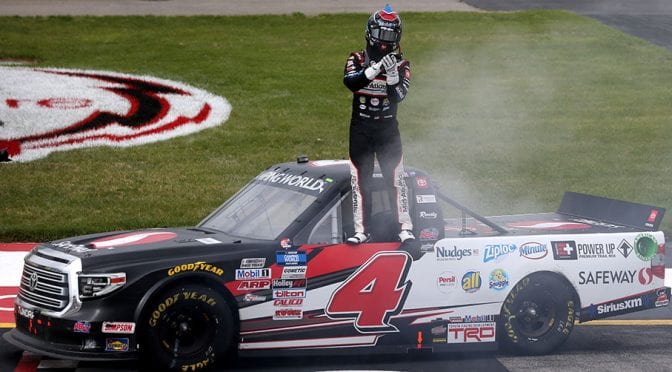 Featured image for John Hunter Nemechek defeats team owner Kyle Busch yet again to win at Richmond