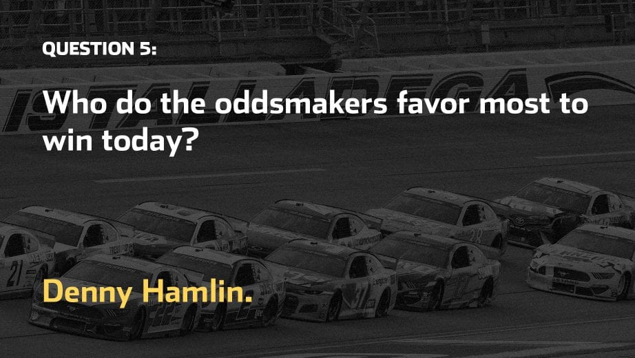 2021 Apr 25 Steveluvender Race Day Trivia Talladega 11