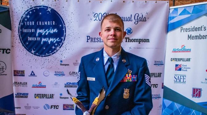 Featured Image for U.S. Air Force TSgt Northrop makes his mark in Sumter community
