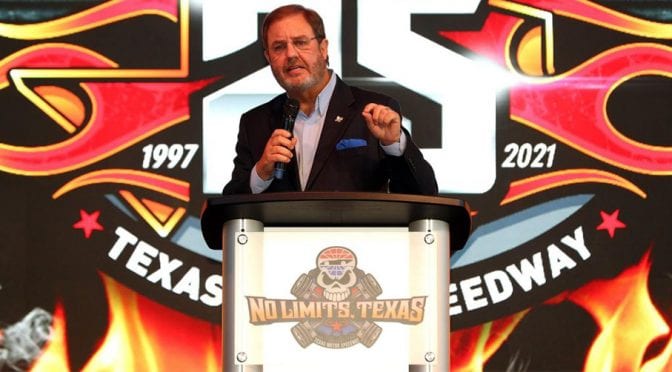 Featured image for Texas Motor Speedway president Eddie Gossage to step down after All-Star Race