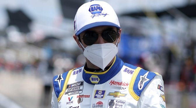 Chase Elliott to start from rear at Dover after pre-race inspection failures