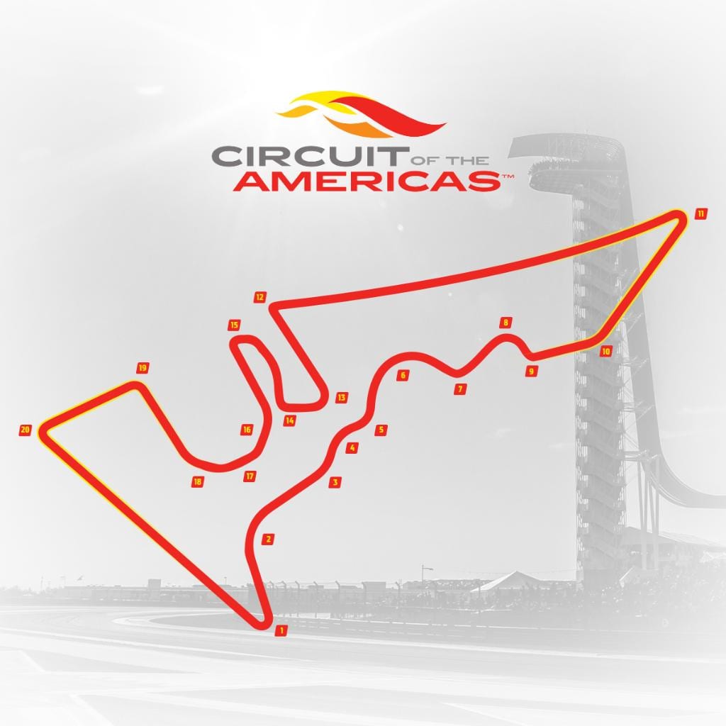 Circuit Of The Americas Seating Diagram Circuit Of The Ameri